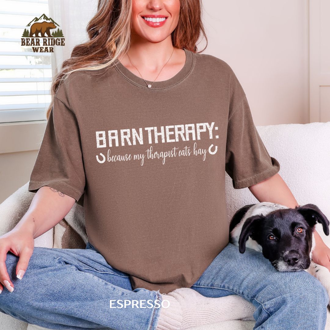 Barn Therapy' Western T-shirt