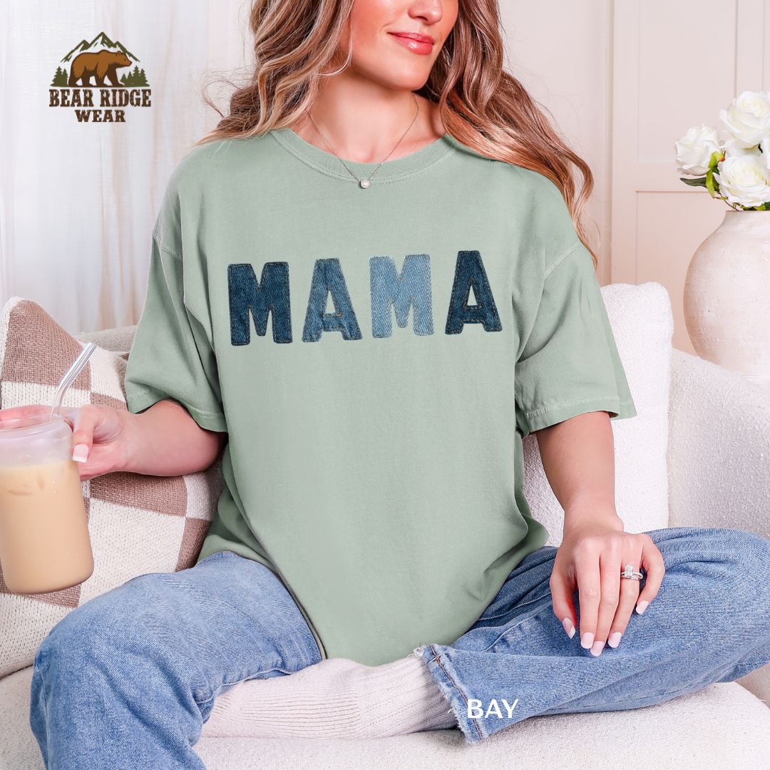 Mama-Denim' Mother's Day T-shirt