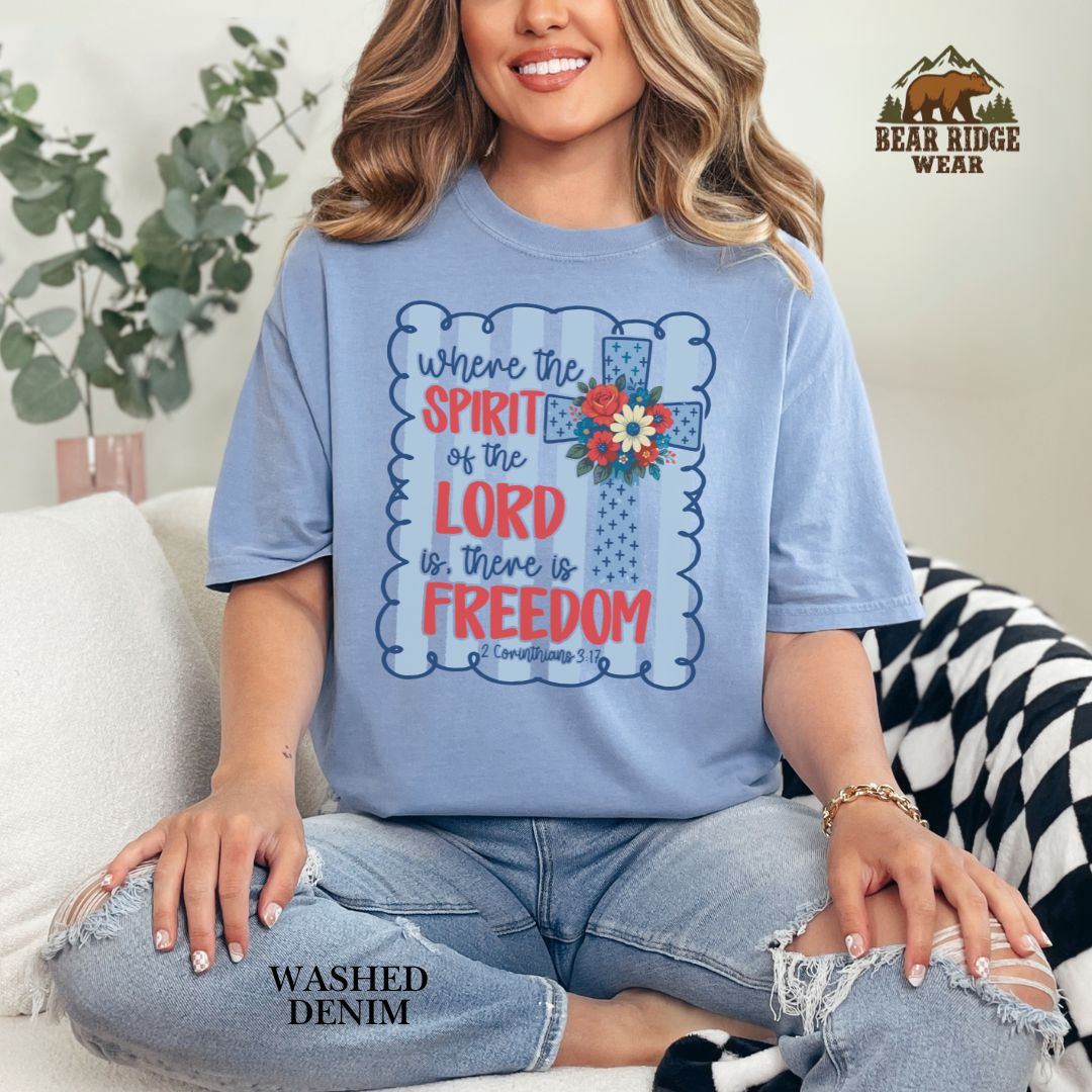 Spirit Of The Lord-Freedom' Patriotic T-Shirts