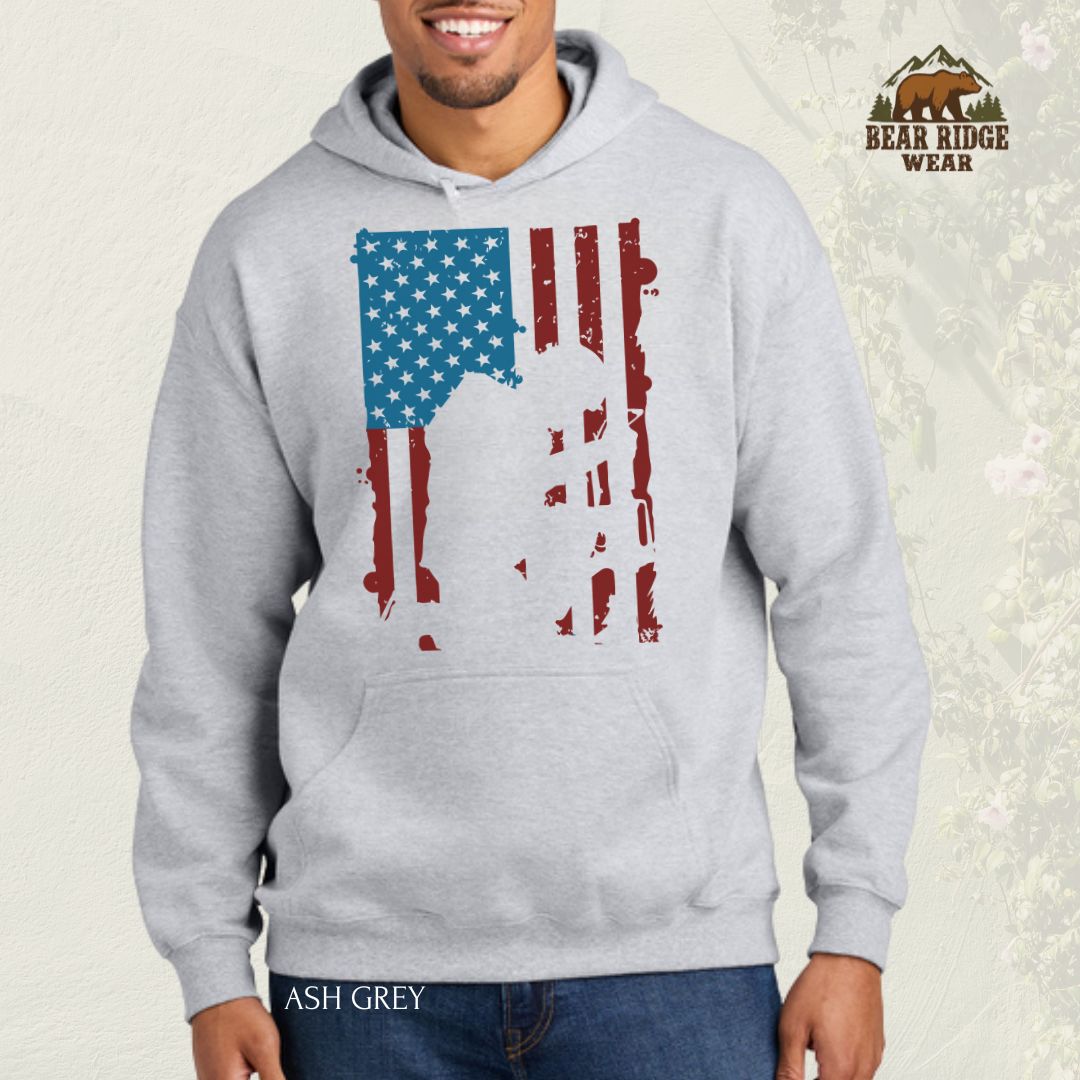 Veteran Flag' Patriotic Hoodie