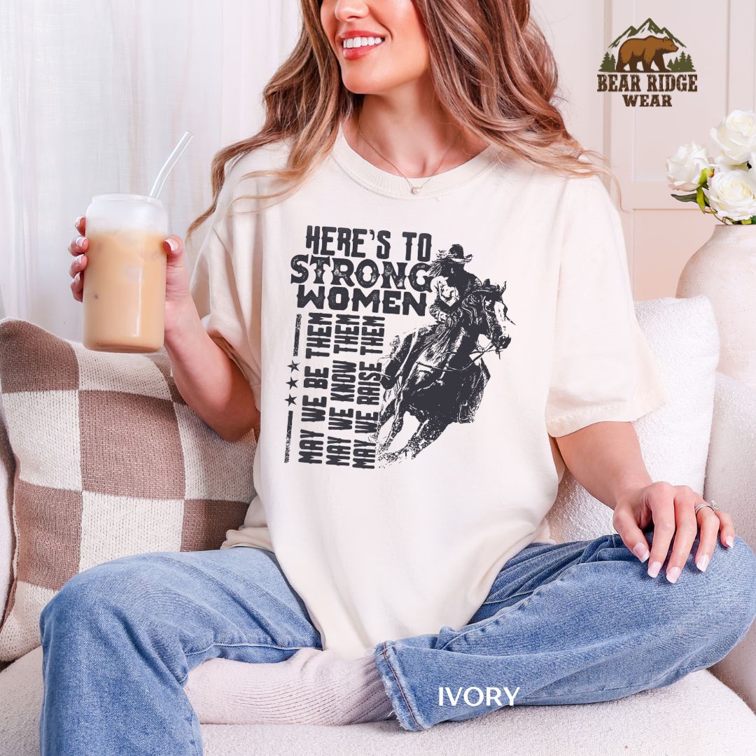 Strong Women' Western T-Shirt