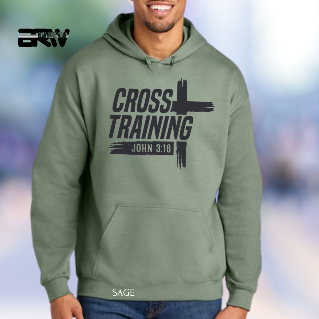 Cross Training John 3-16' Faith Hoodies