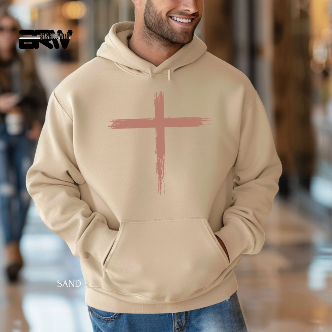 Cross-Brush Strokes' Faith Hoodies