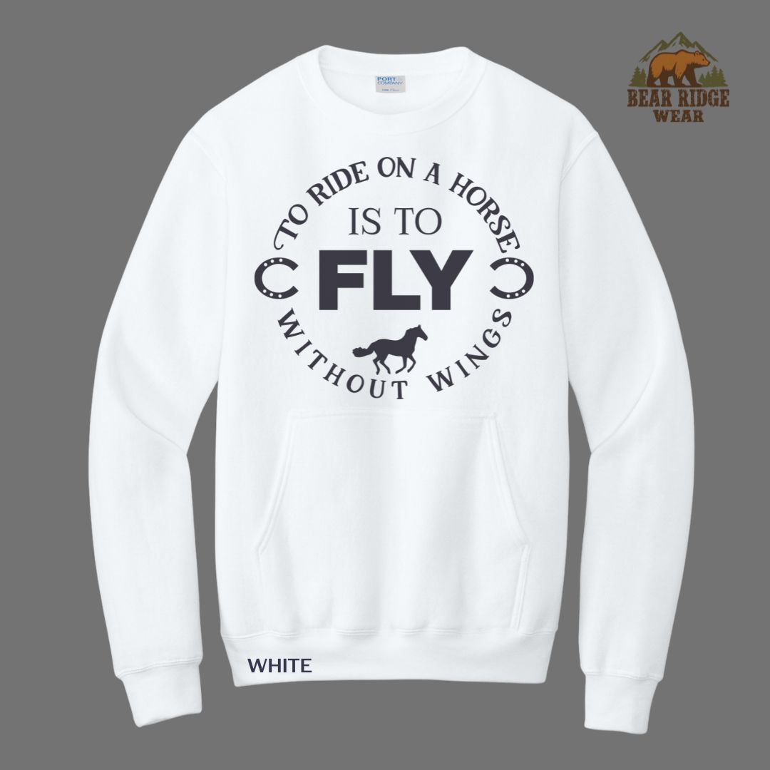 To Ride On A Horse-Fly'  Western Kangaroo Crew