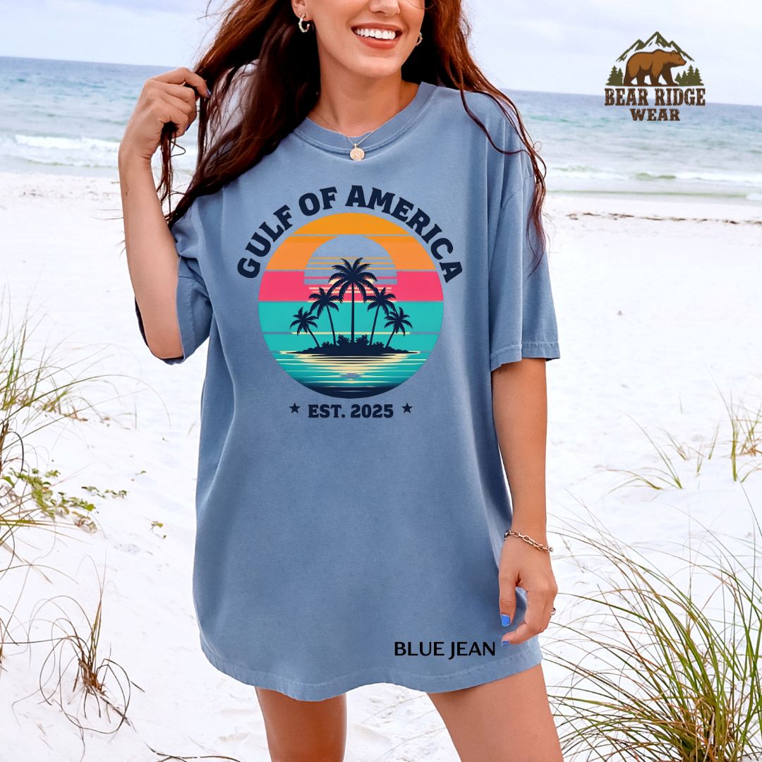 Vintage Gulf of America Island Summer T-shirt