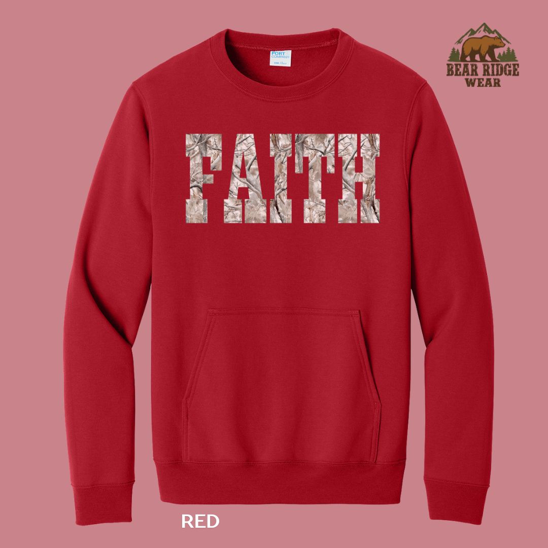 Faith-Camo Faith Kangaroo Crew