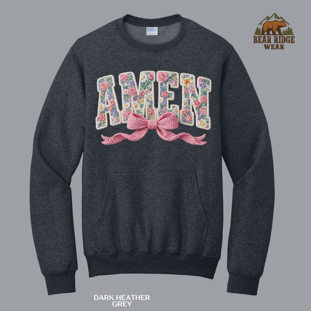 Amen-Yarn Faith Kangaroo Crew
