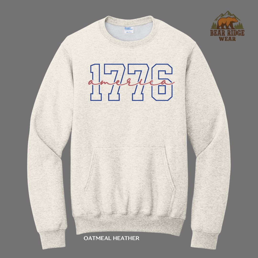 1776 America Patriotic Kangaroo Crew
