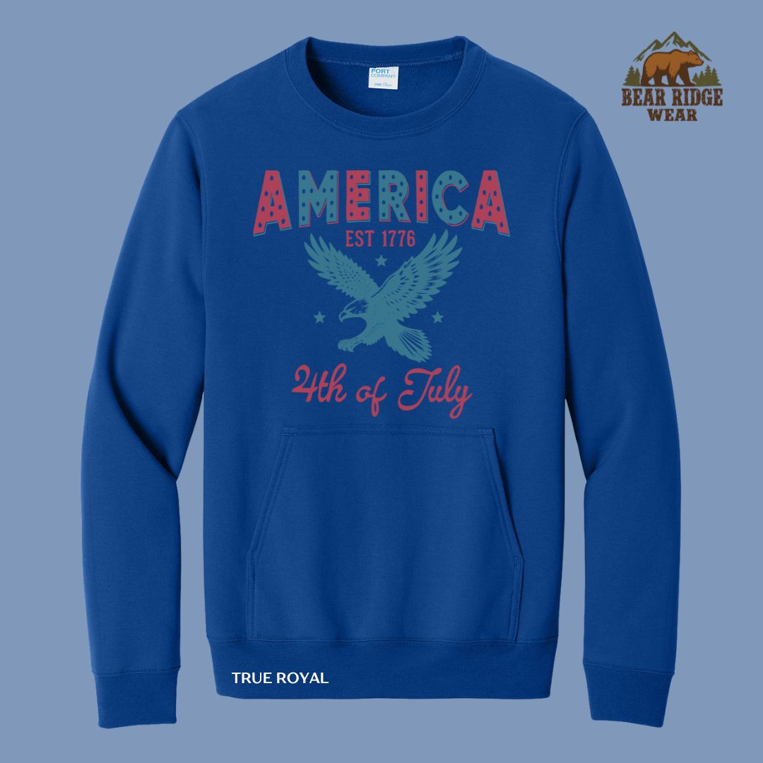 America-1776 Patriotic Kangaroo Crew