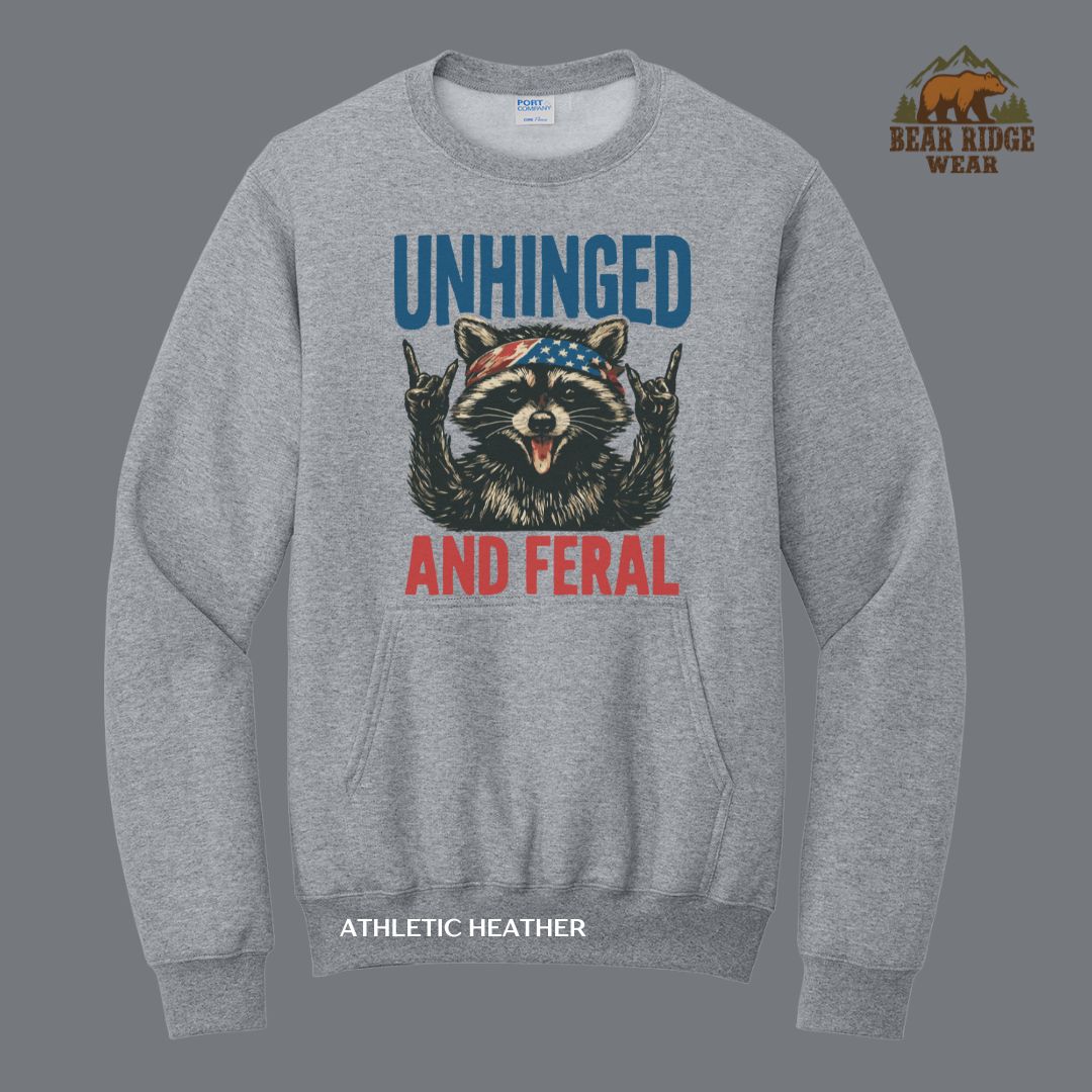 Unhinged and Feral-Raccoon Patriotic Kangaroo Crew
