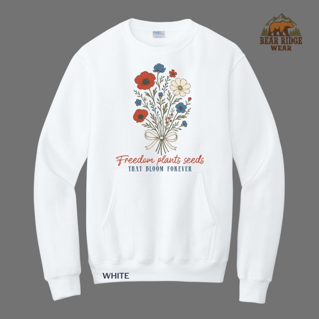 Freedom Plants Seeds Patriotic Kangaroo Crew