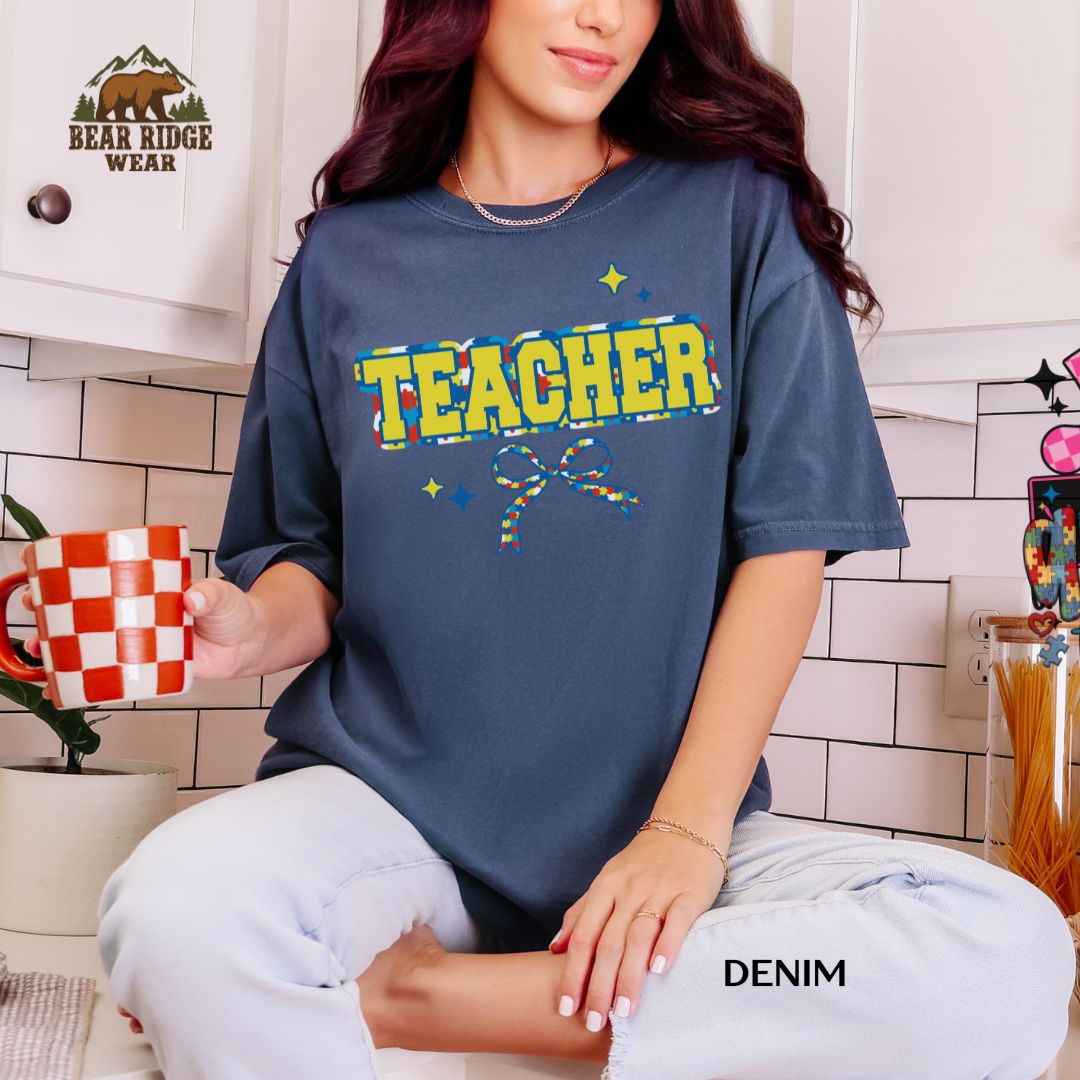 Autism-Teacher Autism Awareness T-Shirt