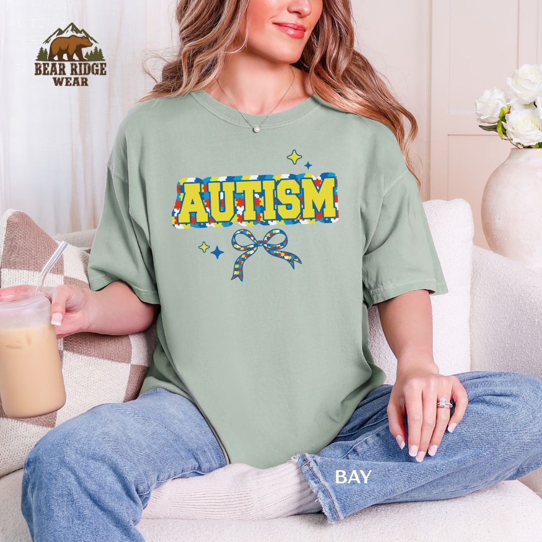Autism-Puzzle Ribbon Autism Awareness T-Shirt