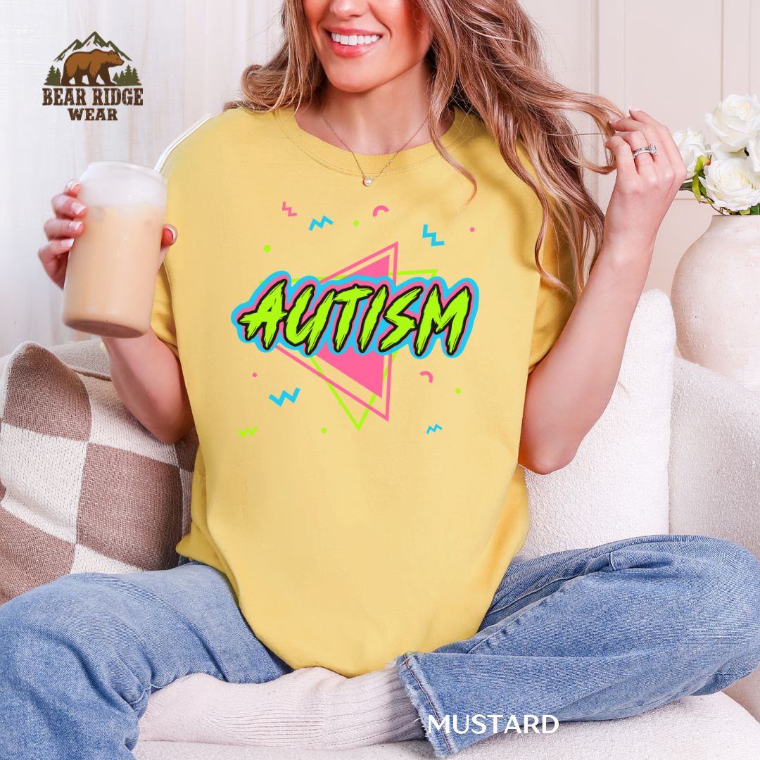 Autism-Neon Autism Awareness T-Shirt