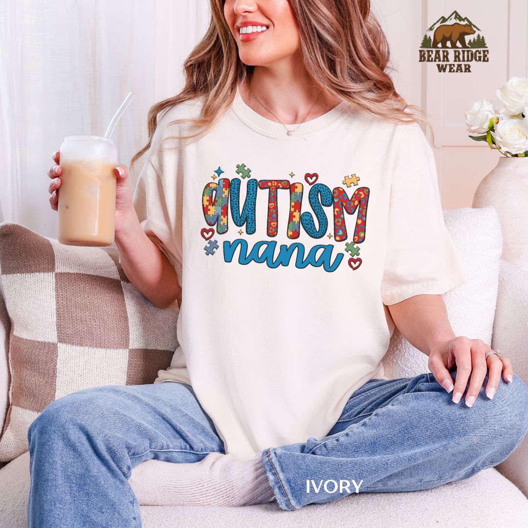 Autism-Nana 2 Autism Awareness T-Shirt