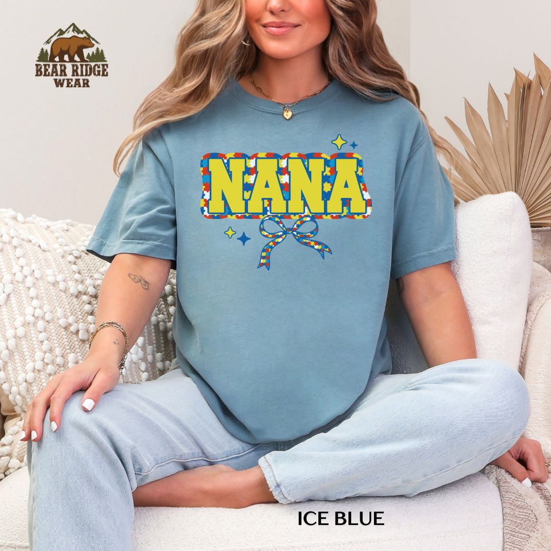 Autism-Nana Autism Awareness T-Shirt