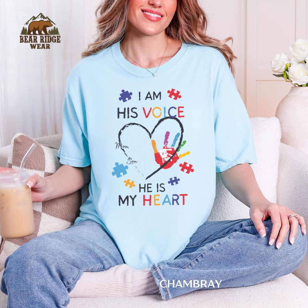 I am his voice Autism Awareness T-Shirt