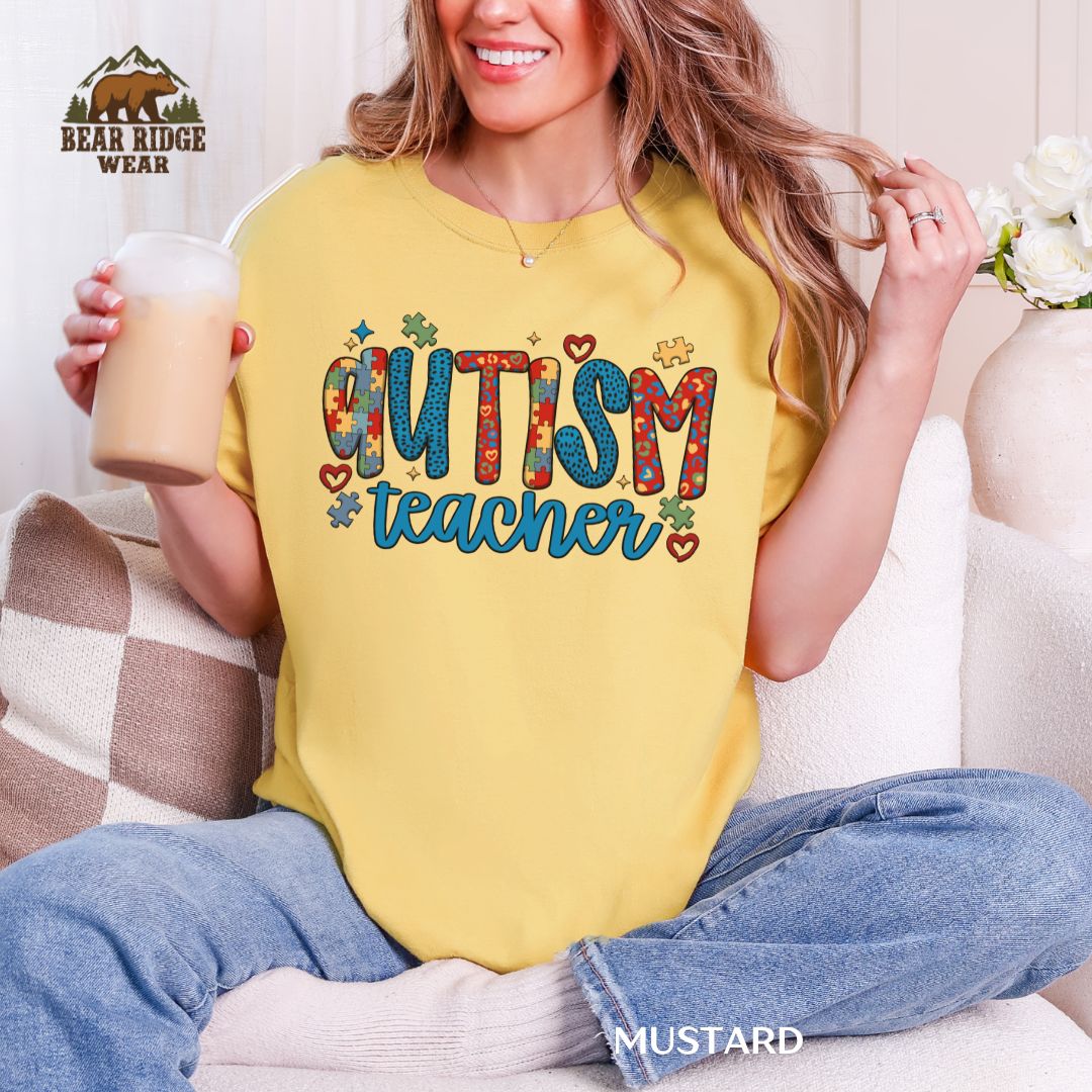 Autism-Teacher 2 Autism Awareness T-Shirt