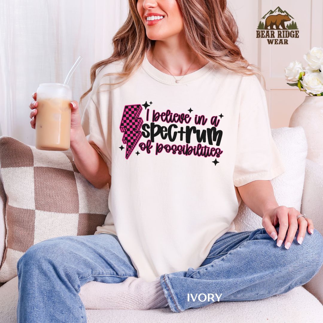 Spectrum Of Possiblities Autism Awareness T-Shirt