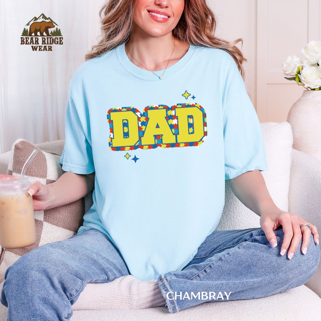 Autism-Dad Autism Awareness T-Shirt