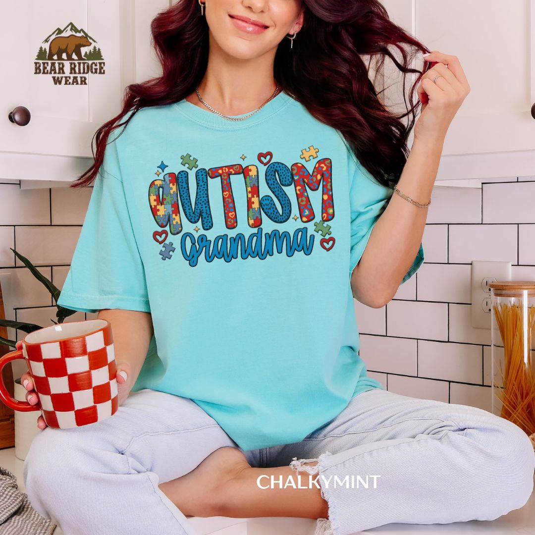 Autism-Grandma Autism Awareness T-Shirt