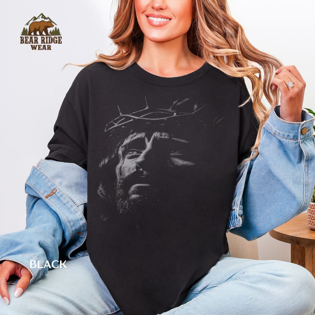 Jesus-Halftone Faith T-shirt