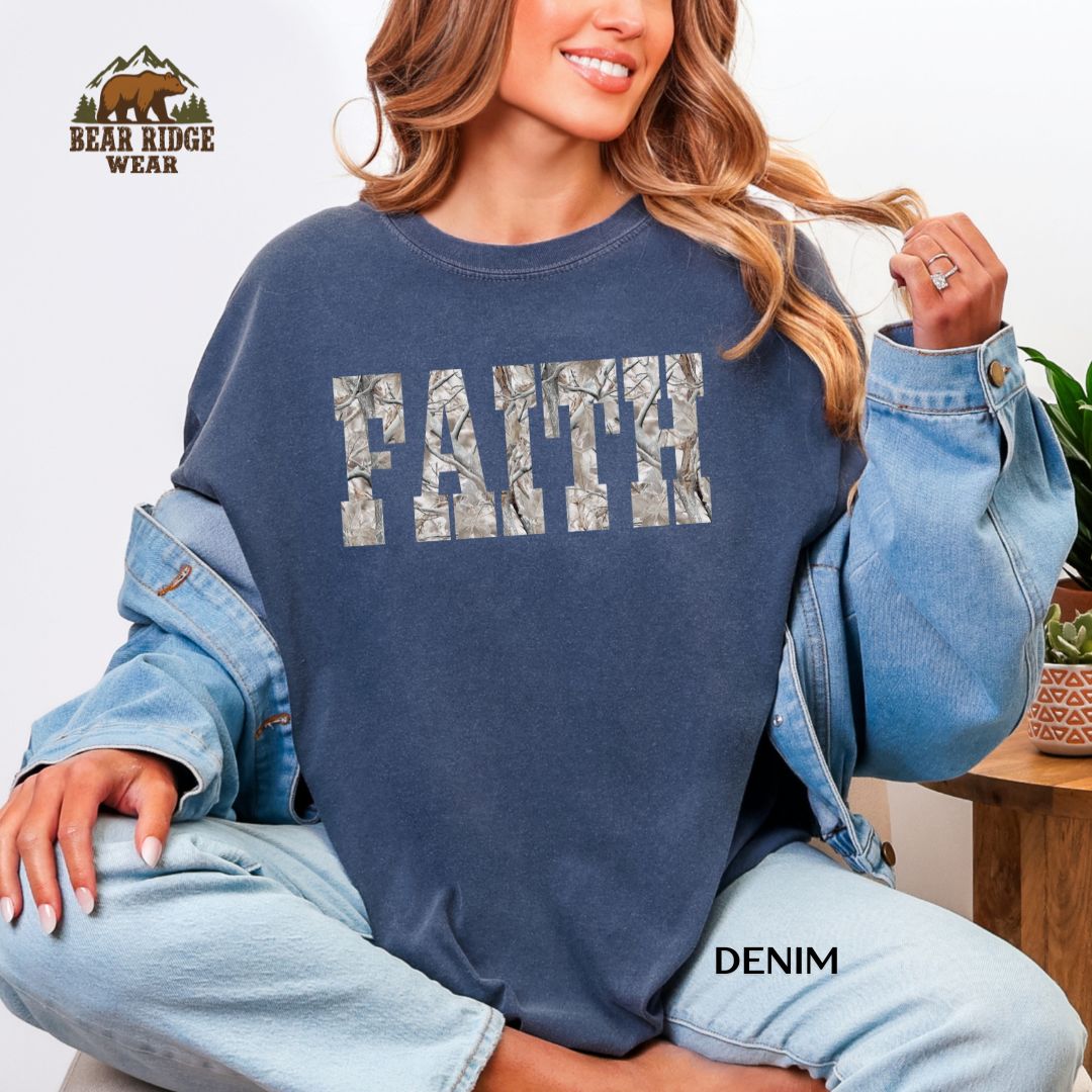 Faith-Camo Faith T-shirt