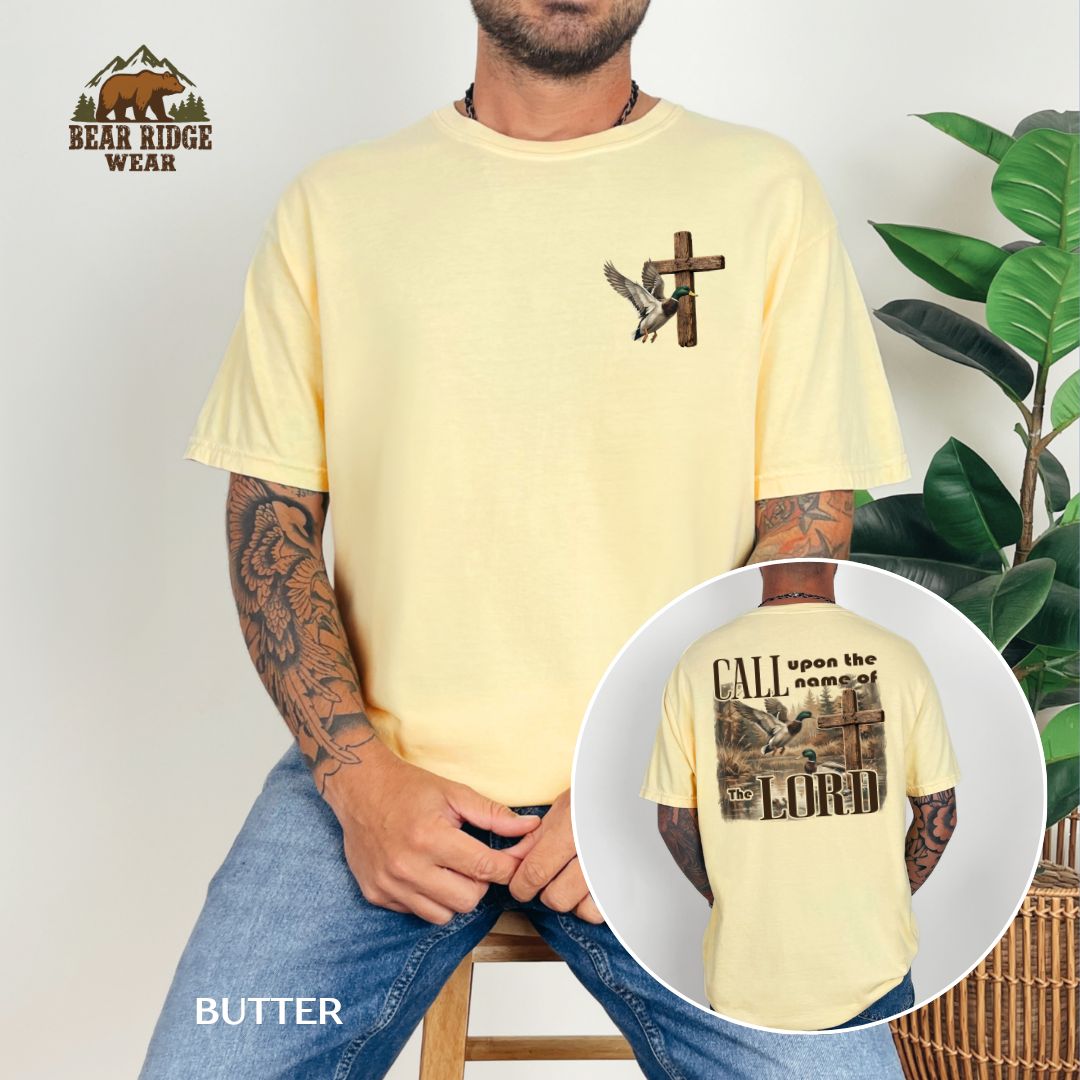 Call Up on The Name Of The Lord Faith T-shirt