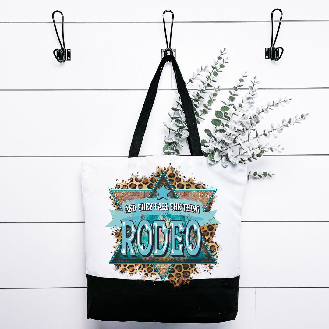 Call The Thing Rodeo Tote