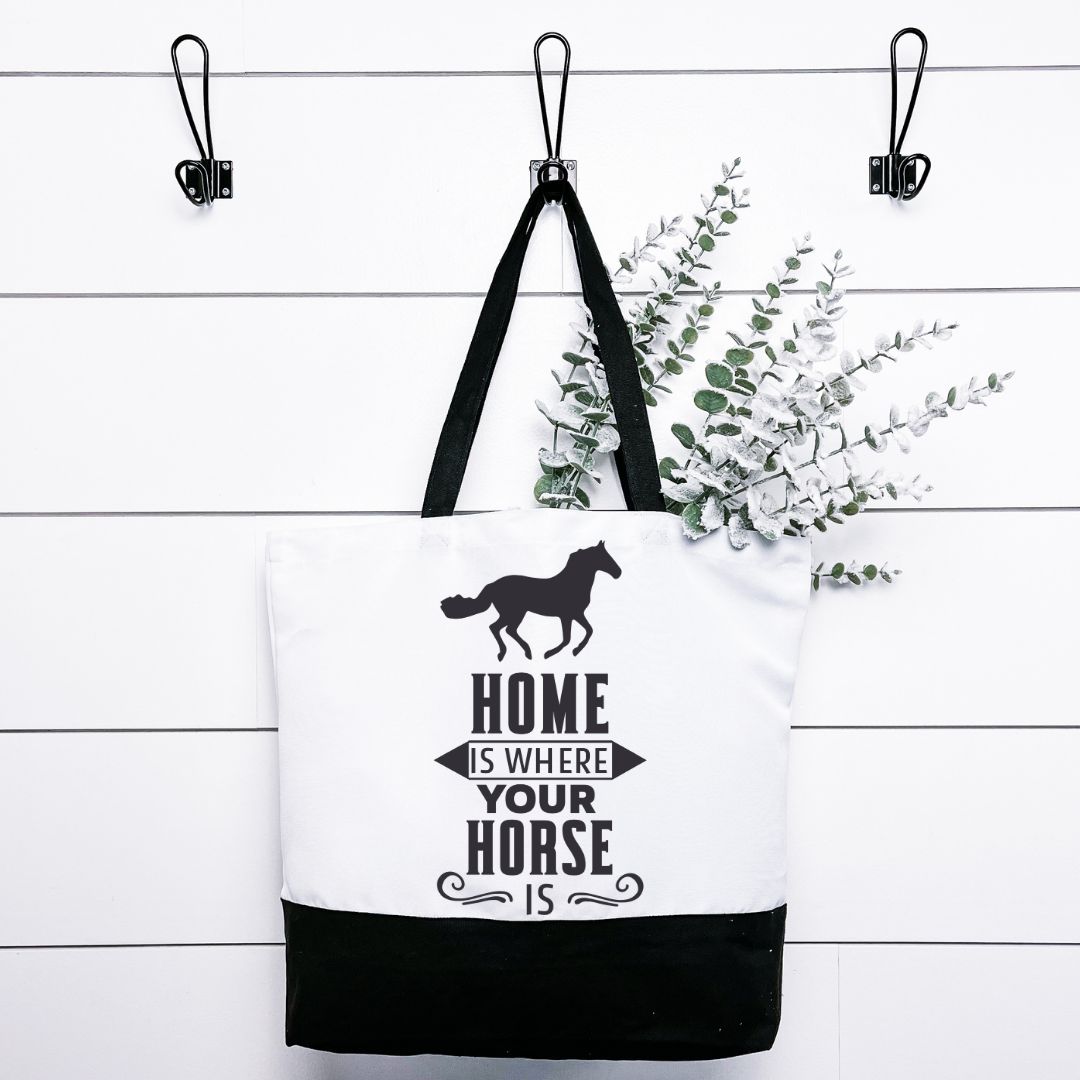 Home is Where Your Horse is tote