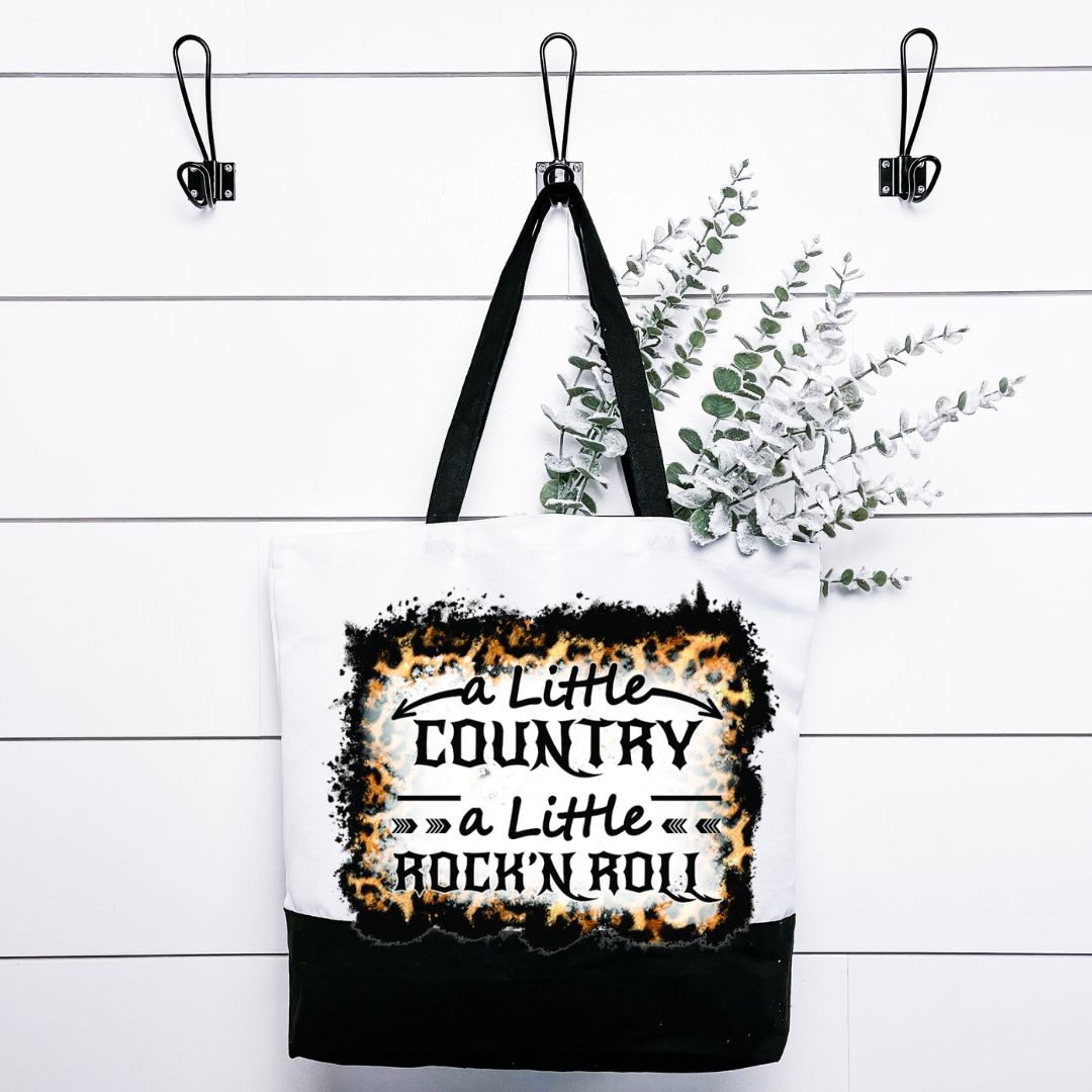 A Little Country Little Rock &amp; Roll Tote