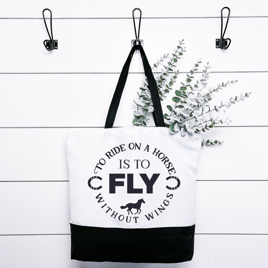 To Ride On A Horse-Fly Tote