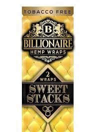 Billionaire Hemp Wraps, Flavor: Sweet Stacks