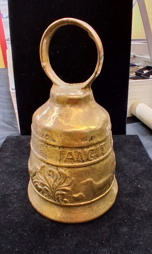 Antique Brass Monastery Bell