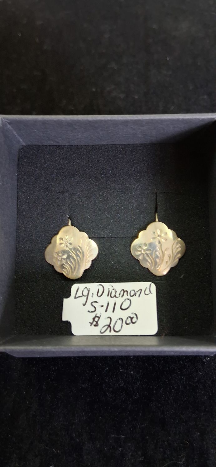 Large Diamond Etched