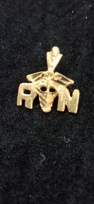 Vintage Vermeil RN Charm