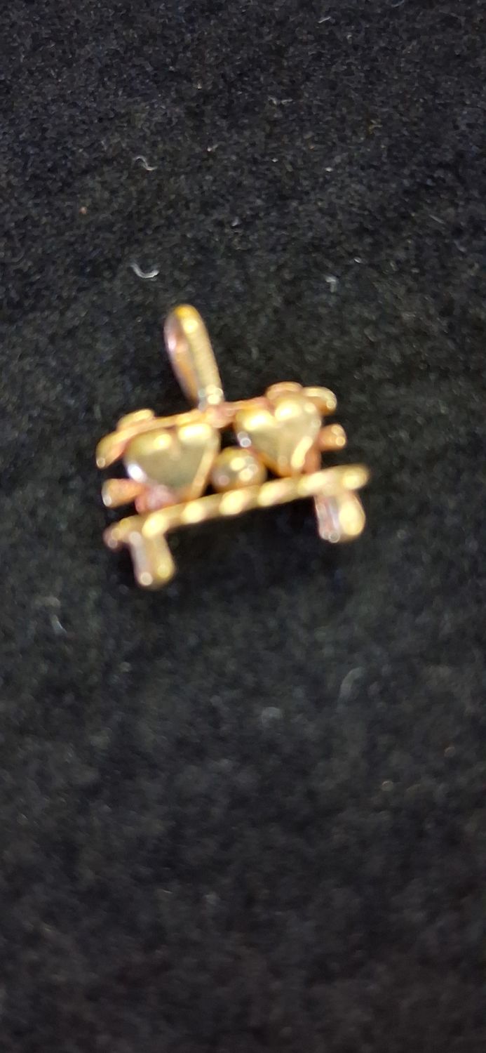 Two Hearts on a Bench