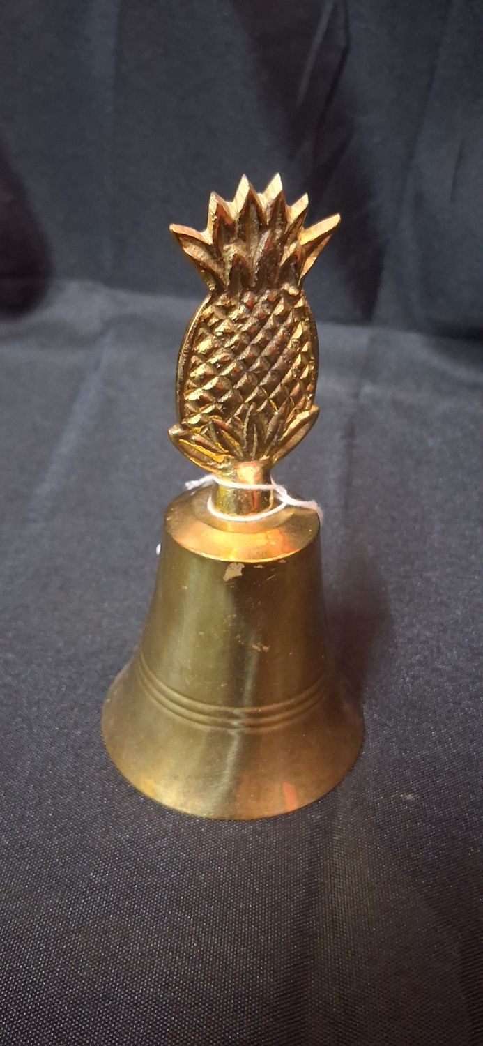 Vintage Brass Pineapple Bell