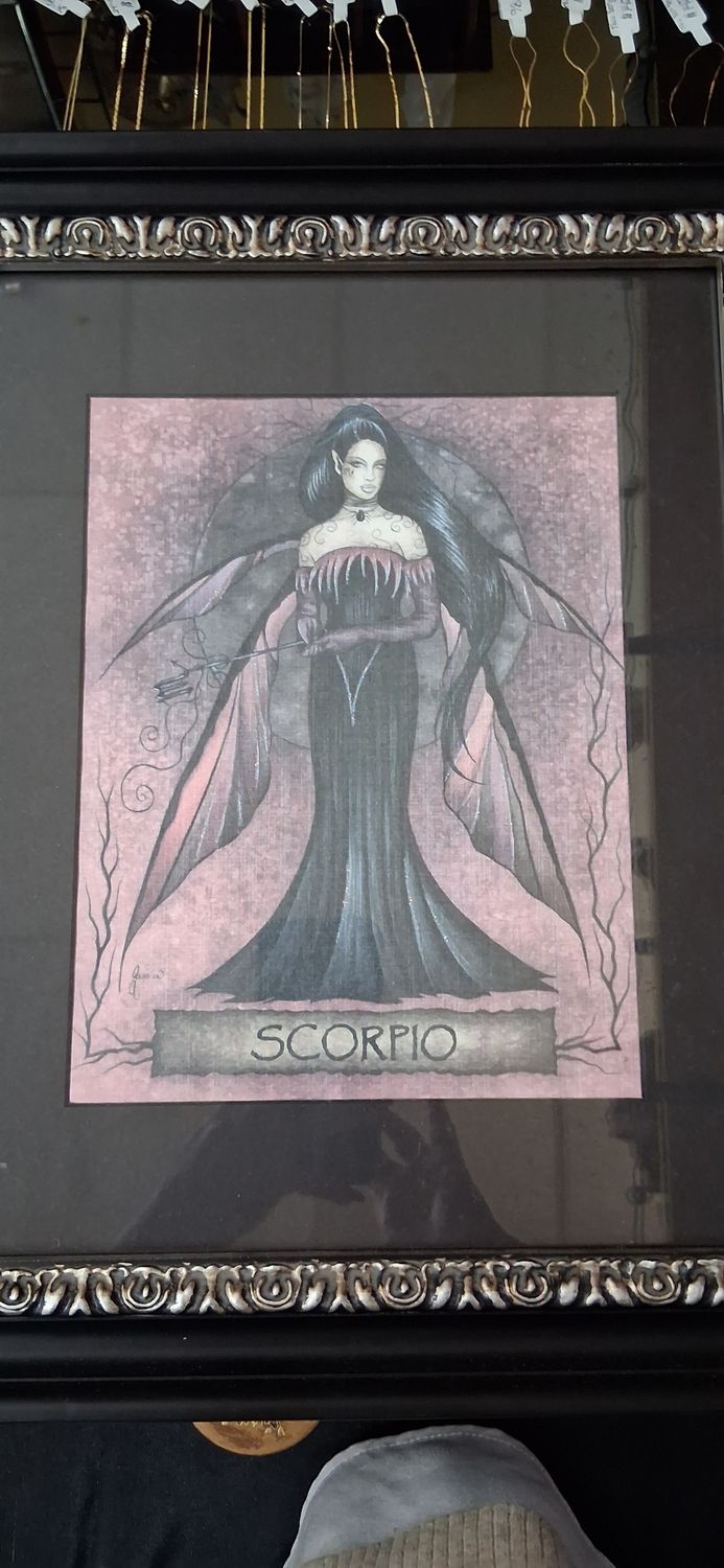 Signed Jessica Galbreth Scorpio Fairy