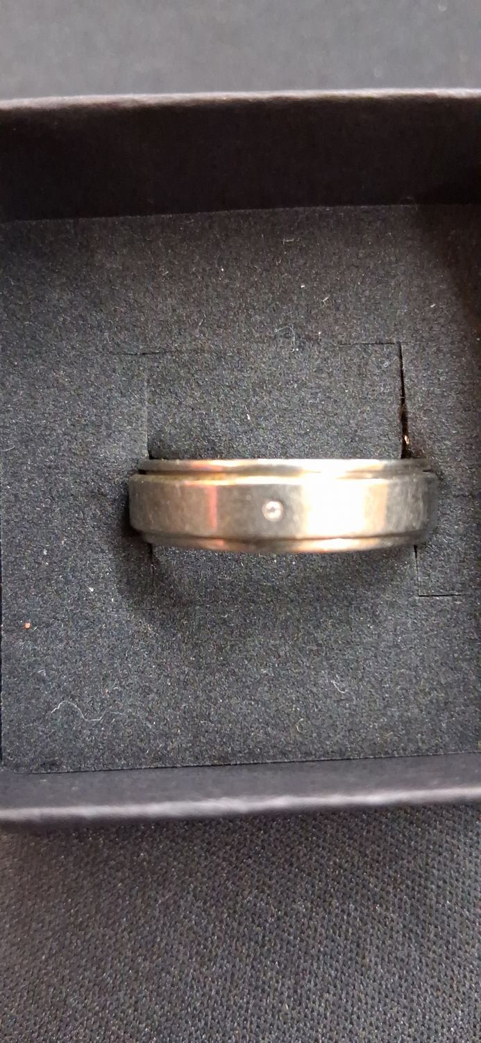 Vintage Titanium Spinning Ring Size 11