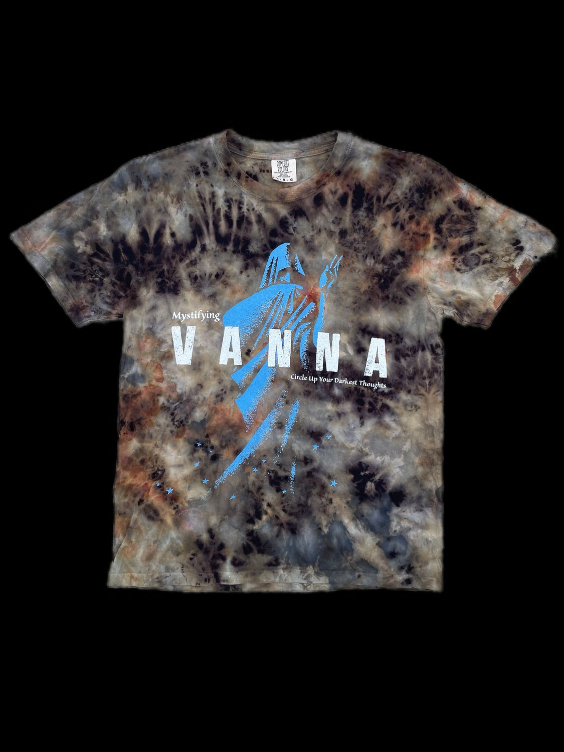 Ouija bleached &amp; ice-dyed tees