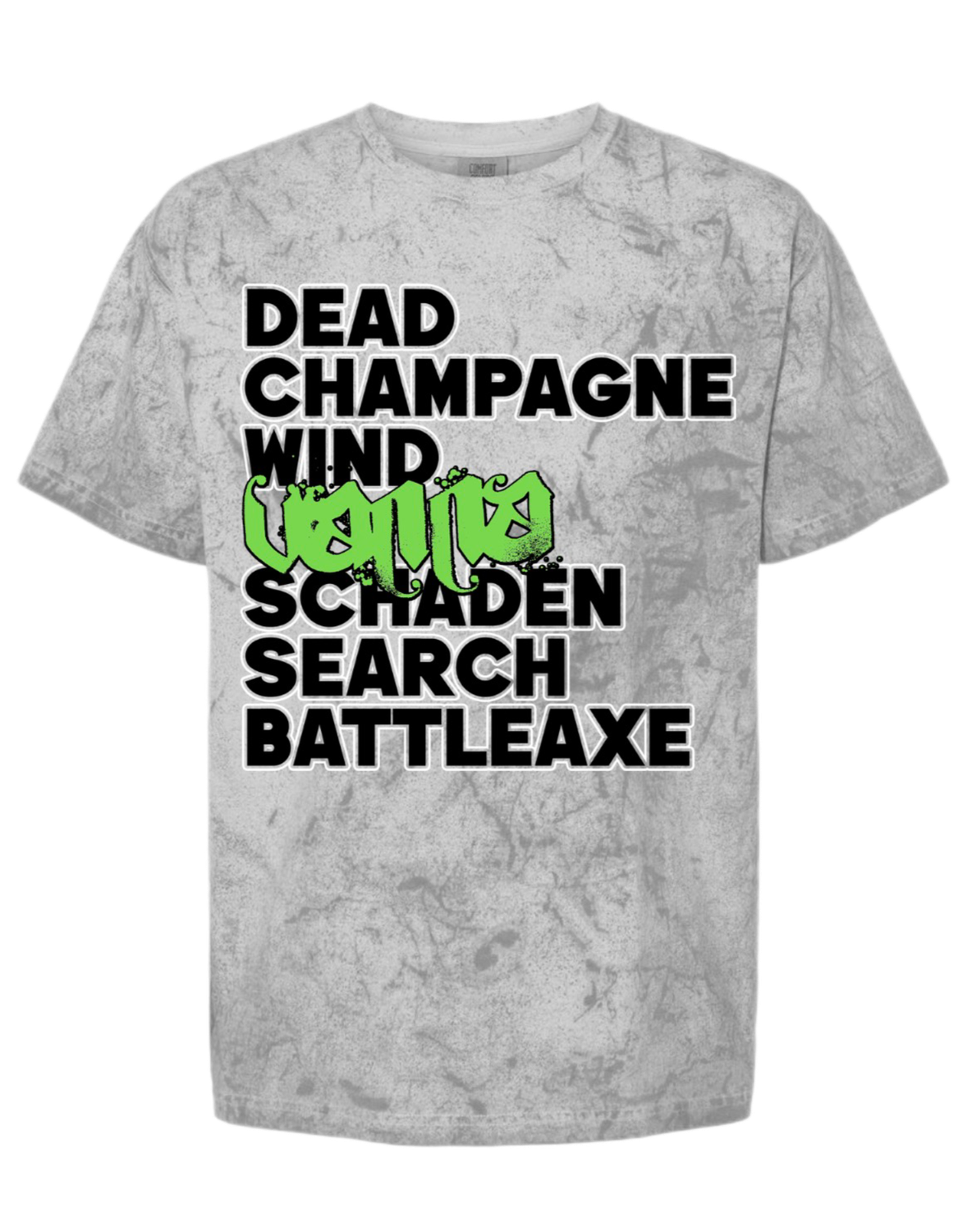 TSPNC Setlist tshirt