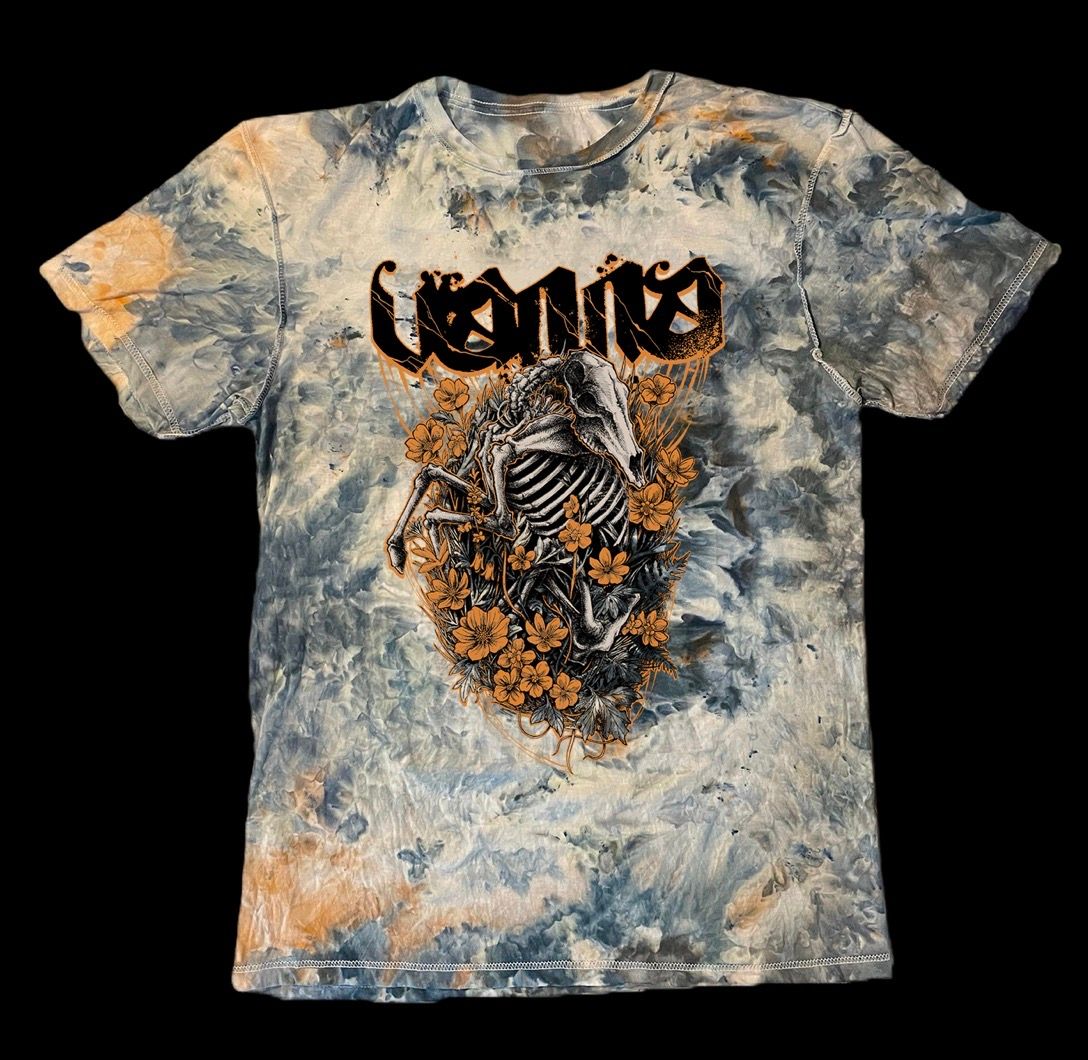 Search Party Horse Skeleton tie dye