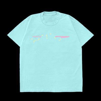 Birds &amp; Knife light blue tshirt (Pre-Order)