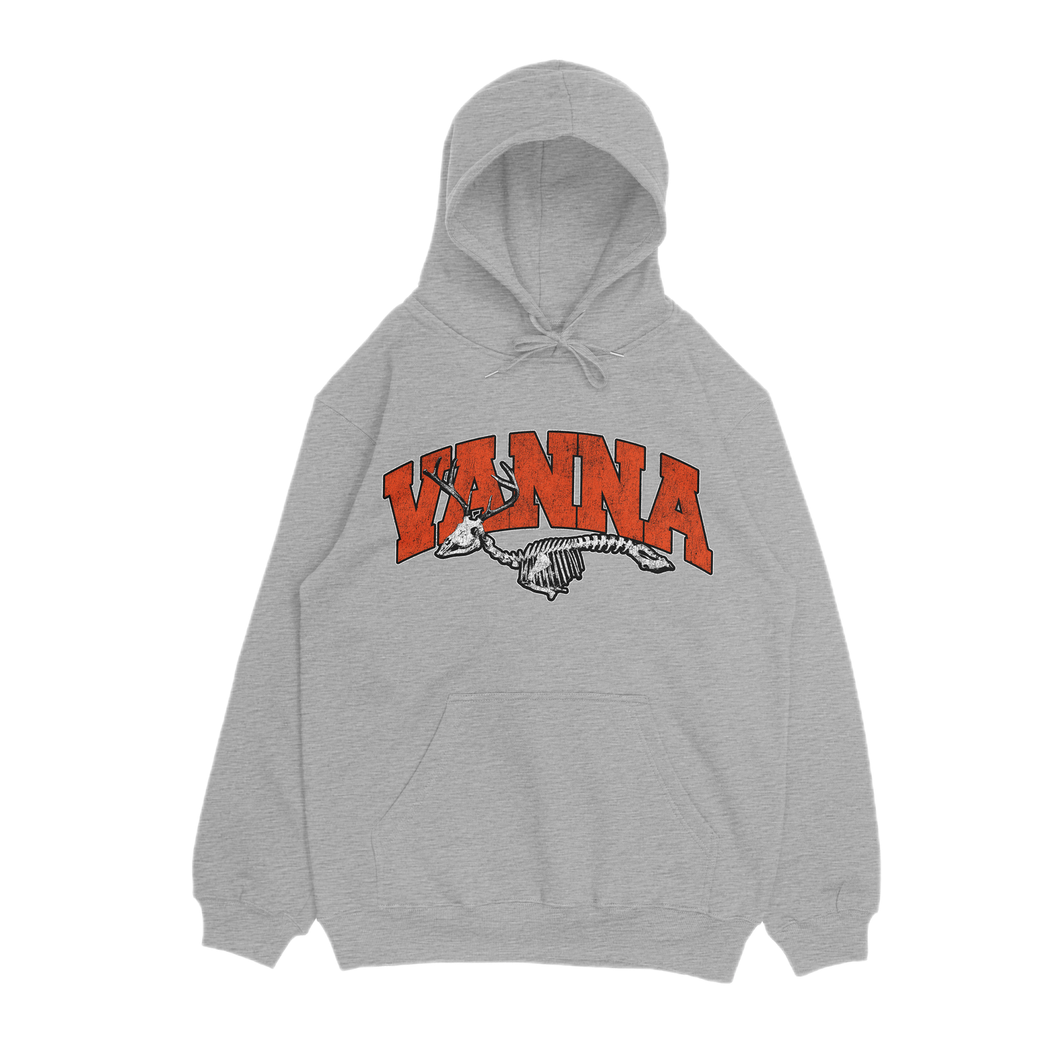 Deer Skeleton grey hoodie (Pre-Order)