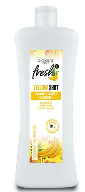 BIOKERA F YELLOW SHOT SHAMPOO 1000ML