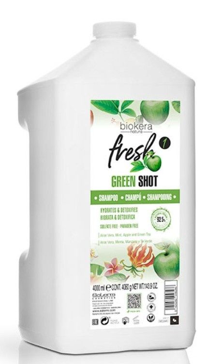 BIOKERA FRESH GREEN SHAMPOO 4 L