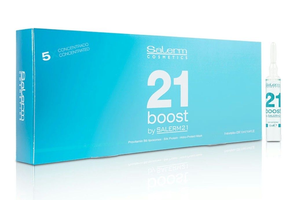 SALERM 21 BOOST AMPULES - 8 AMP X 13ML