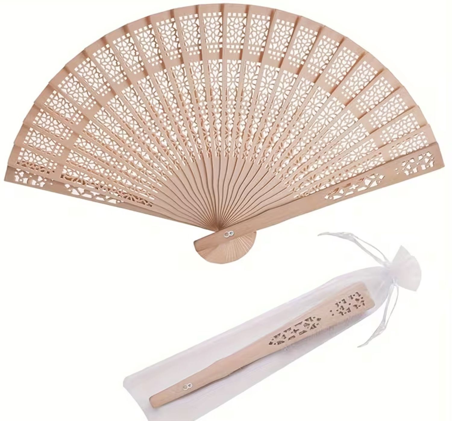 Sandalwood Handheld Fan