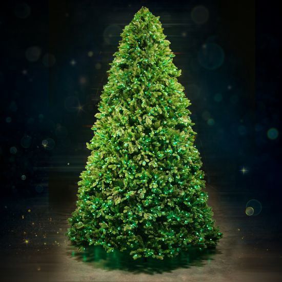 7.5&#39; LED Noble Fir FULL PRELIT